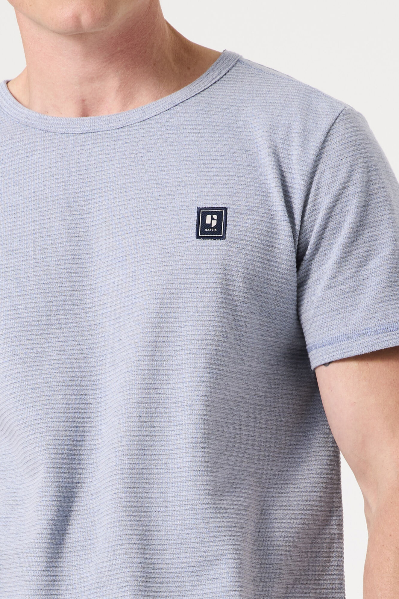Garcia Herren T-Shirt - stone blue