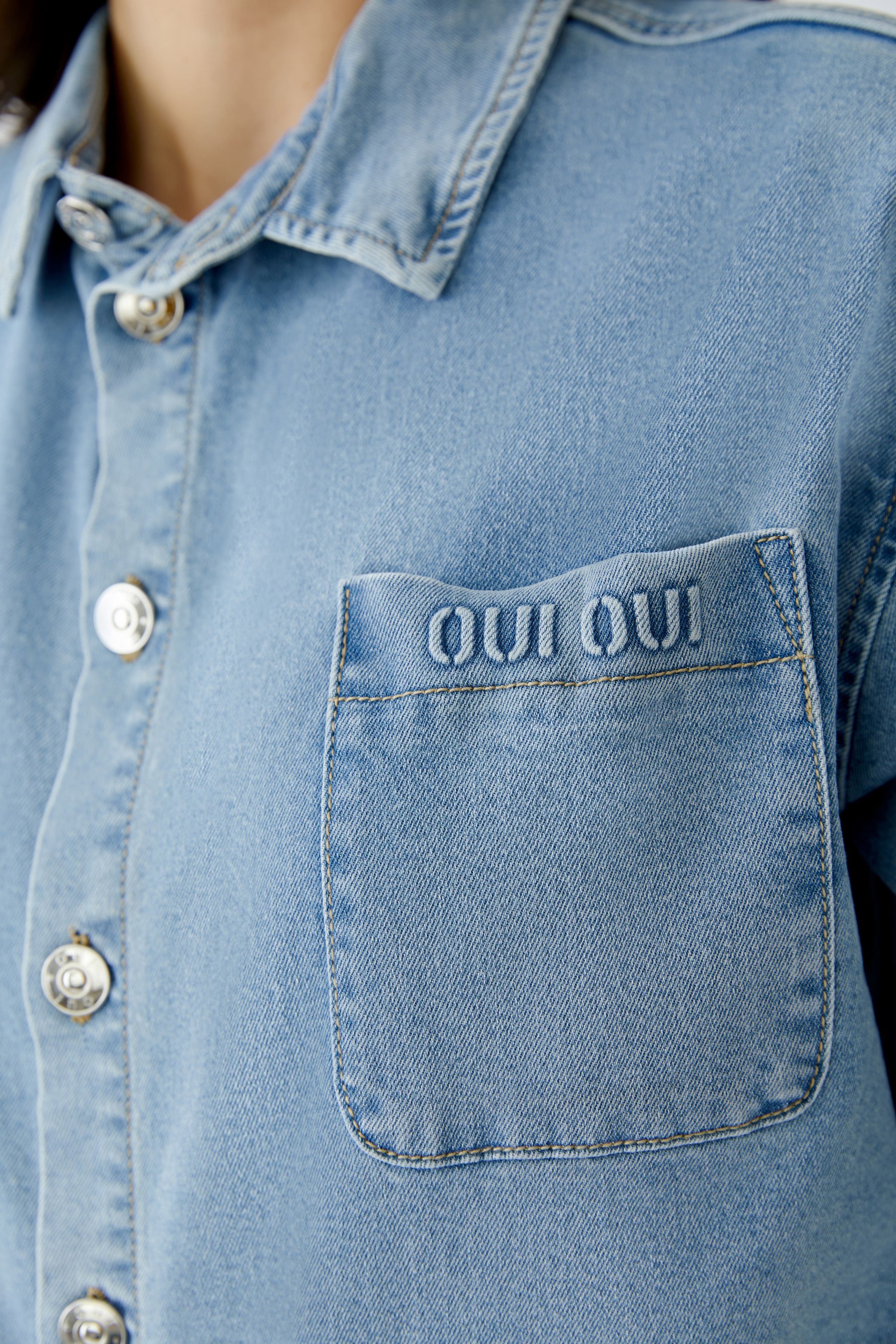 Oui Bluse oder Jacke - lässig zum Stylen 34