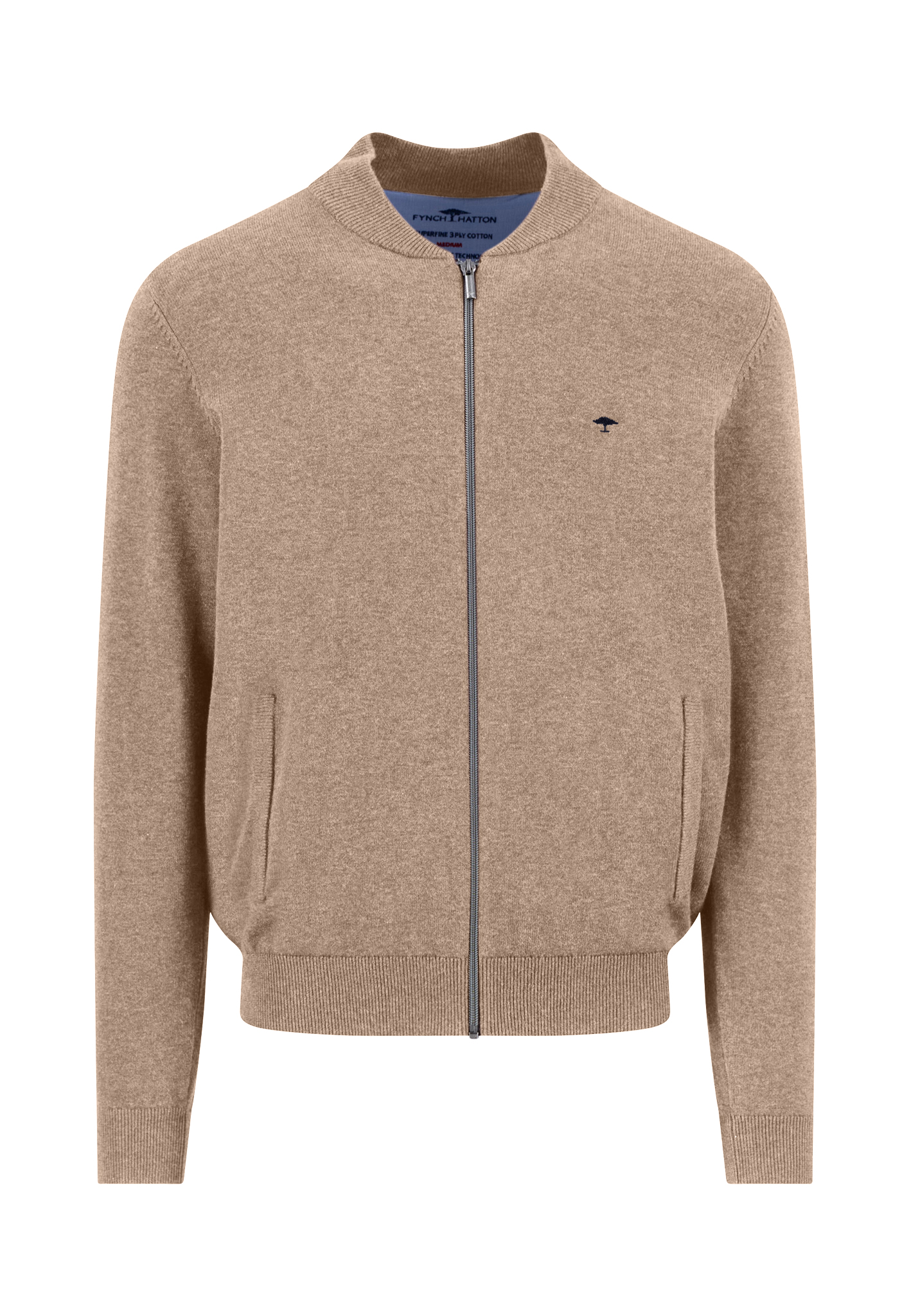 Fynch-Hatton Strickjacke/Cardigan - taupe