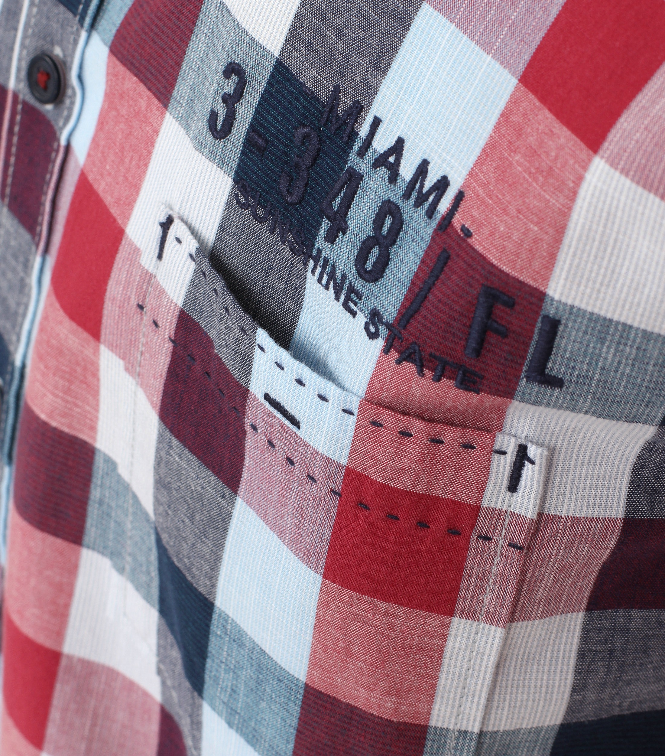 Casamoda Hemd 1/2 Arm kariert