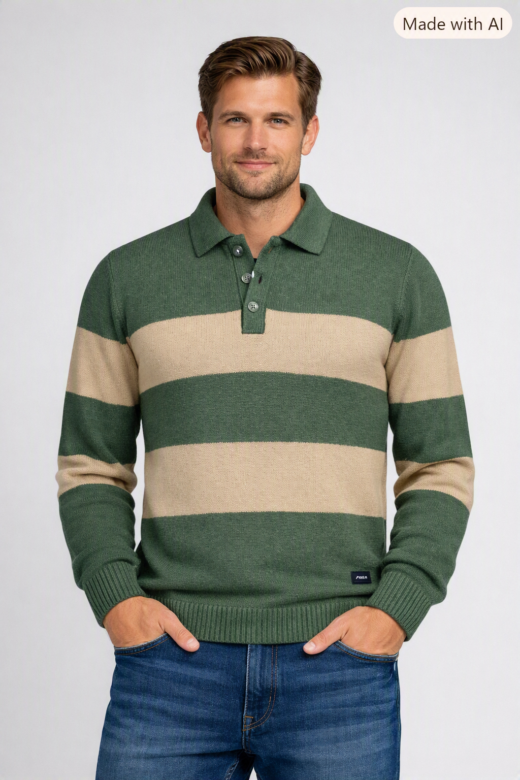 NZA New Zealand Auckland Pullover Polokragen XL