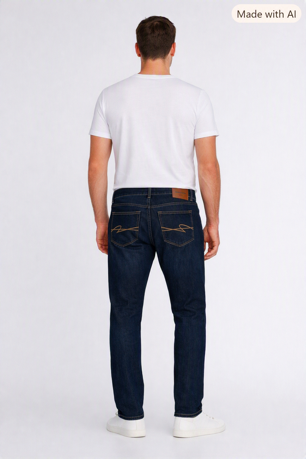 Pierre Cardin Jeans Lyon dark blue raw Denim 38/34