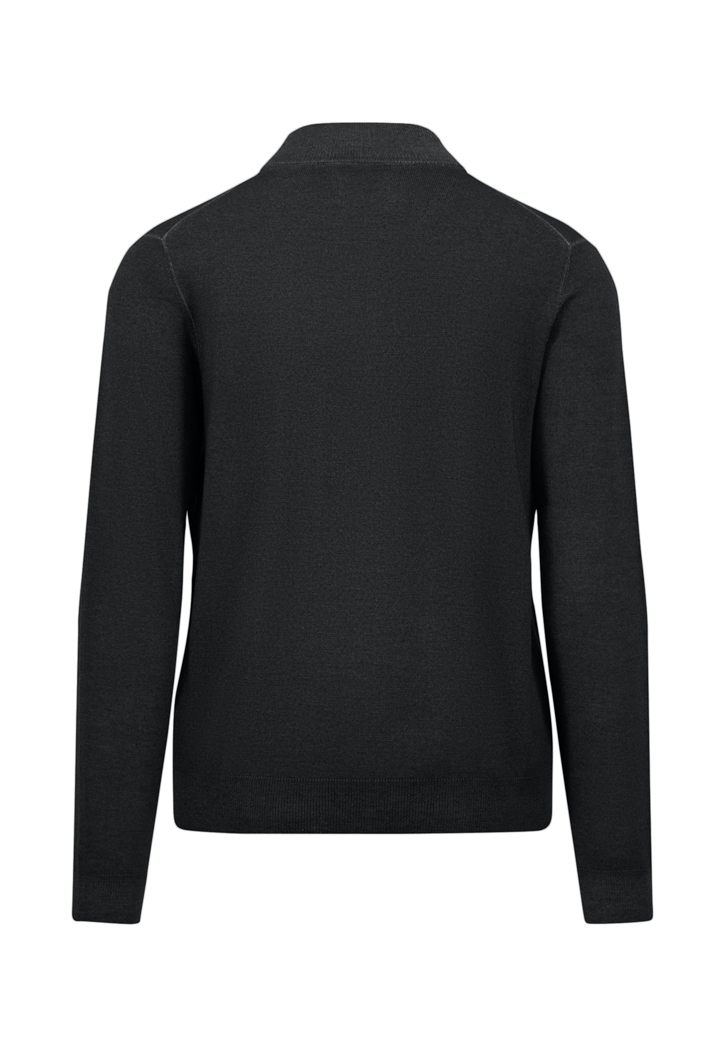 Fynch-Hatton Strickjacke Wolle - schwarz