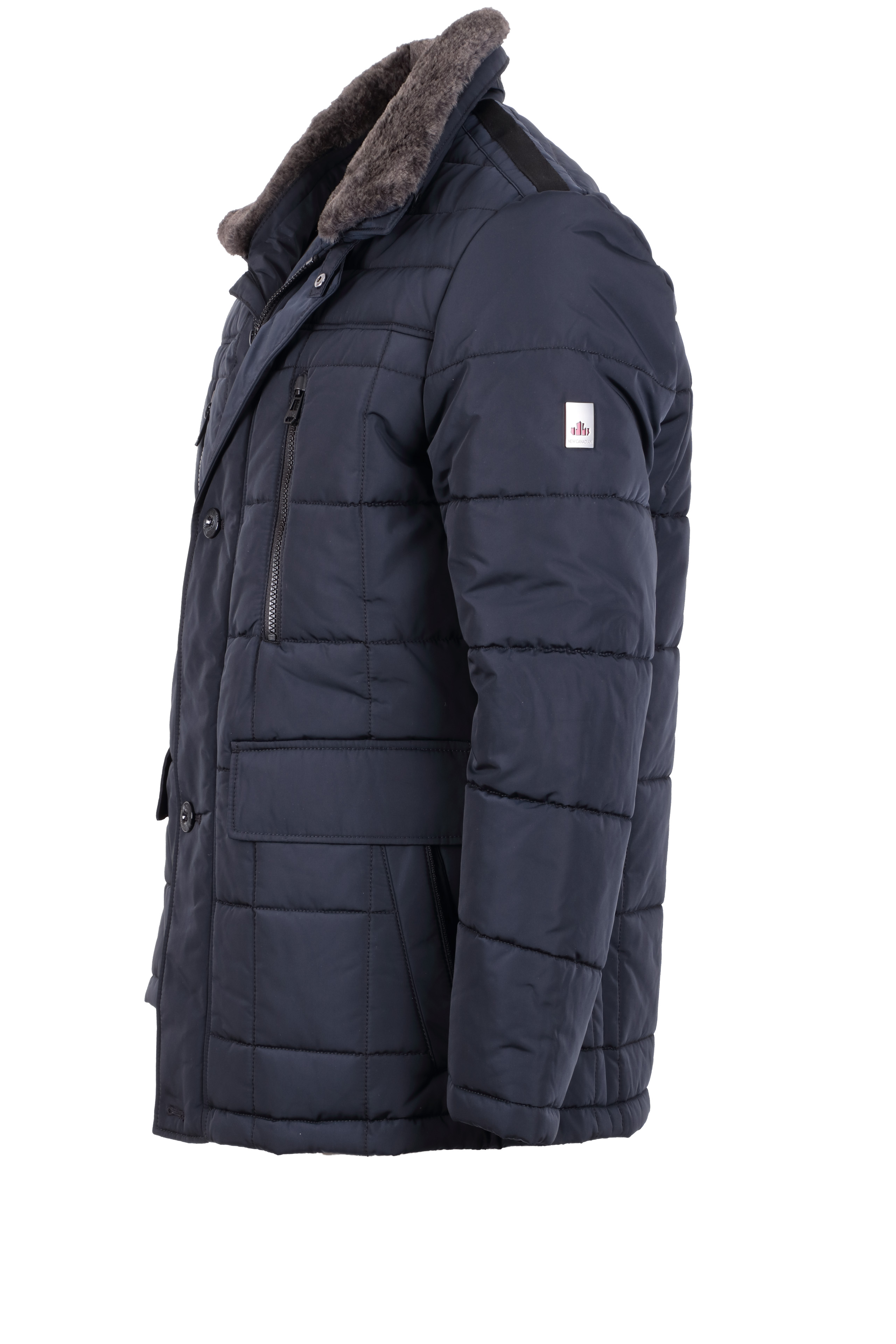 New Canadian Herren Winterjacke - dunkelblau