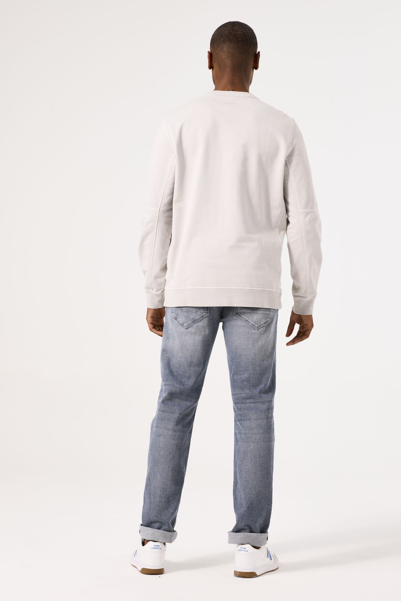 Garcia Herren Sweatshirt - hellgrau L