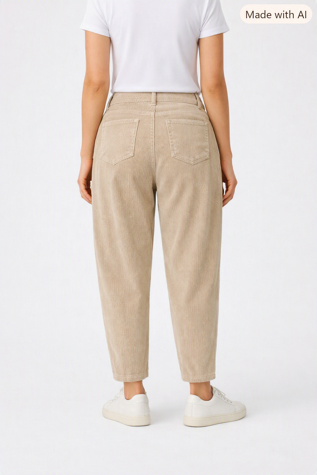 Angels Cordhose Damen – Beige O‑Shape 36