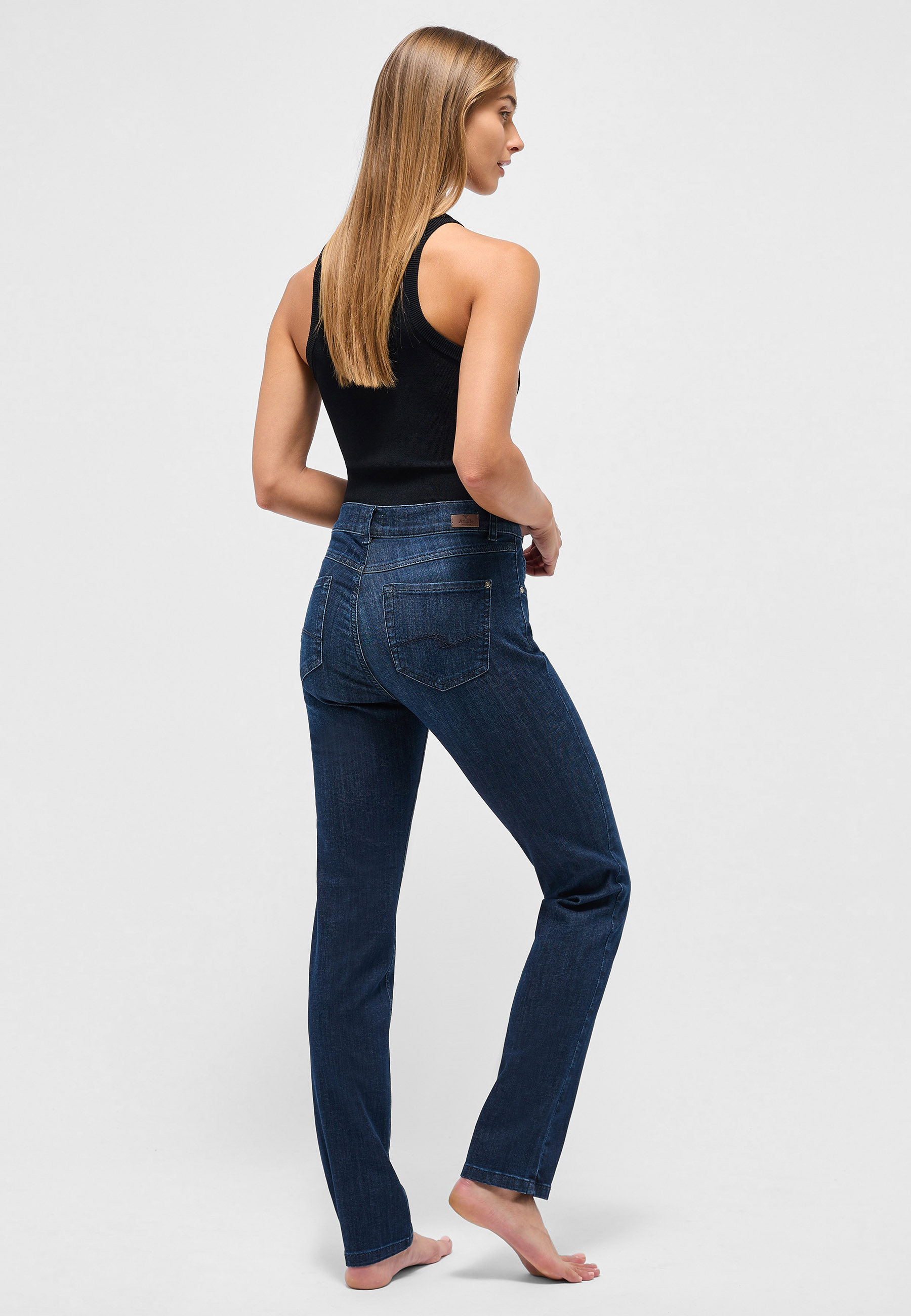 Angels Damen Jeans Cici - dunkelblau