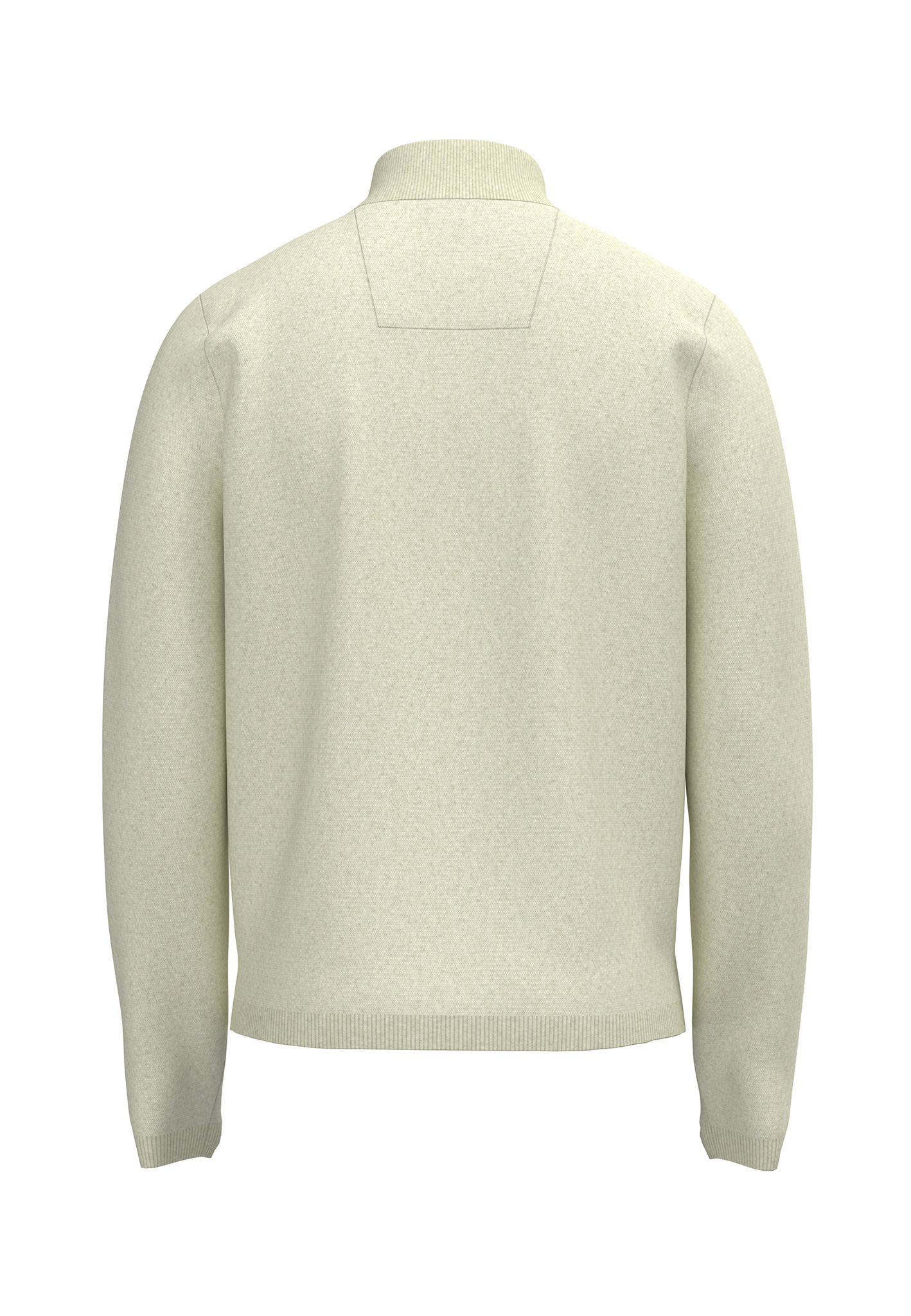 Fynch-Hatton Pullover Troyer-Zip - beige