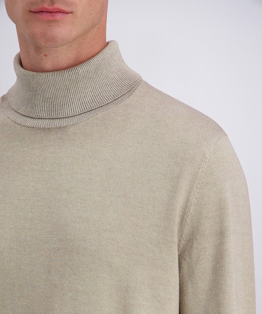 Pierre Cardin Herren Rollkragenpullover - oyster grey XXL