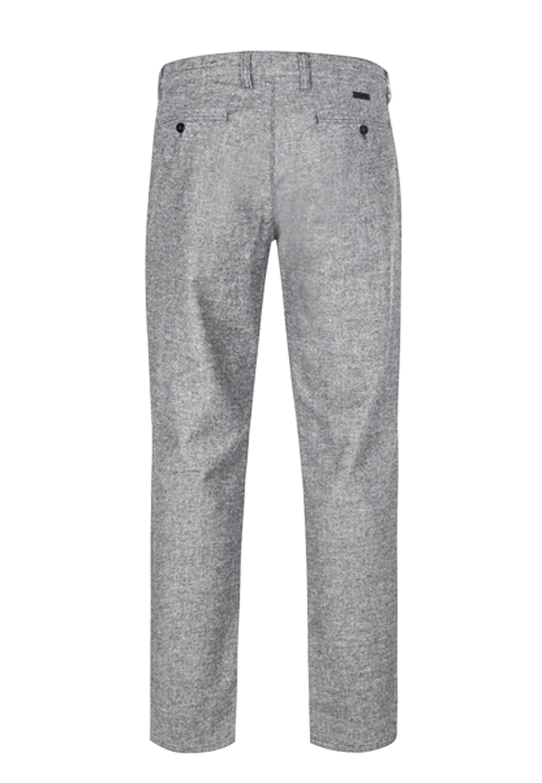 Alberto Hose Chino Lou smart wool look - light grey
