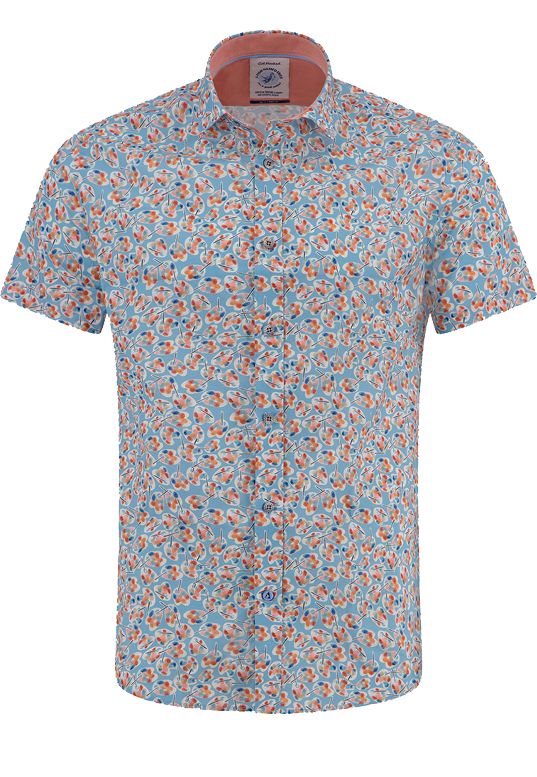 A Fish named Fred Hemd 1/2 Arm - Print