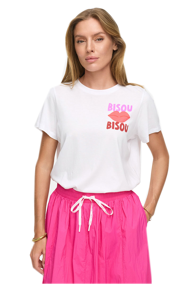 Catnoir T-Shirt Print - weiß