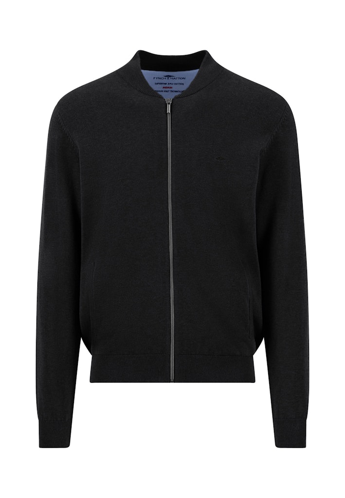 Fynch-Hatton Strickjacke - schwarz