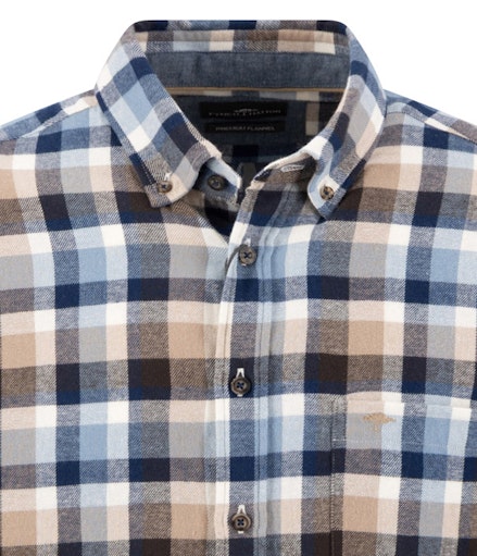 Fynch-Hatton Flanellhemd check XXL