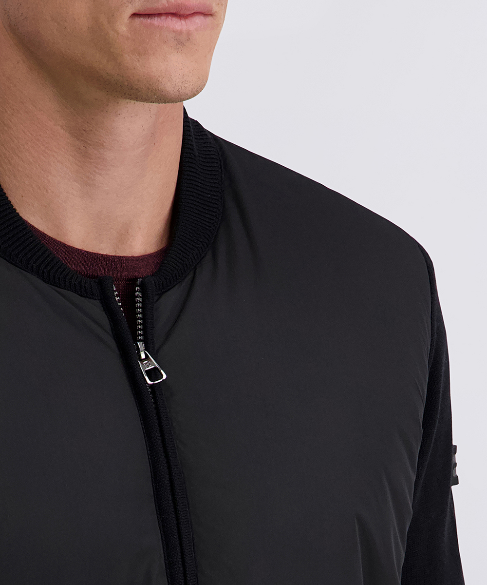 Pierre Cardin Strickjacke - schwarz