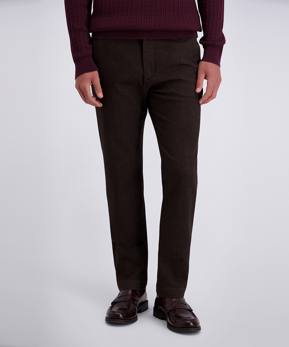 Pierre Cardin Herren Chino - dunkelbraun 36/32